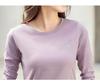 2022 Women's Spring Loose Round Neck Embroidered Crown Long Sleeve T-shirt