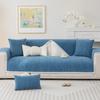 Chenille Cream Style Sofa Cushion, Universal for All Seasons, New High-end Non-slip Cushion Leather Cover and Cover Cloth