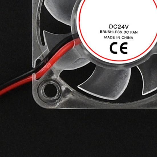 Ventola Di Raffreddamento 24V 40x40x20mm Per Stampante 3D, 8200 RPM, 5 Pale, Silenziosa - 2