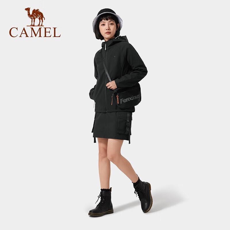 CAMEL Women's Hooded Softshell Jacket AA22263750