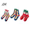 Holiday Season Stocking Stuffers Christmas Socks for Men And Women, Soft Combed Cotton Crew Winter Socks, Novelty Colorful Footwear Wear Party