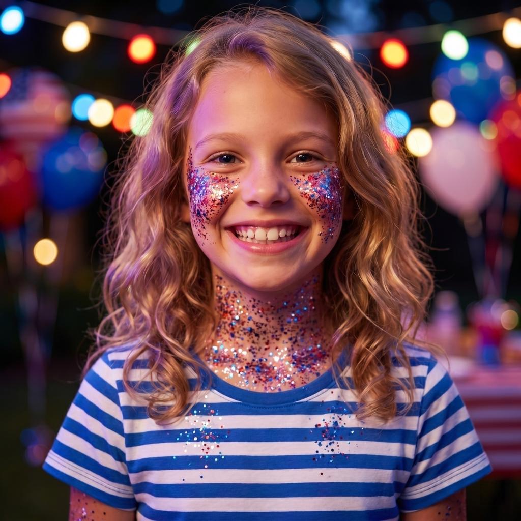 Glitter Stick – Multi-Use Makeup for Face, Lips, and Eyes, for Stage and Party Looks