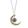 Retro Metal Hot Girl Pendant Stainless Steel Necklace