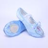 Blaue Katzenpfote Ballett-Tanzschuhe für kleine Mädchen - Stil 8119
