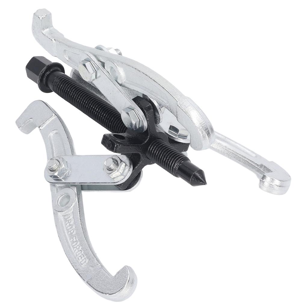 150mm 3 Klauen Abzieher Kohlenstoffstahl Spindel Doppelloch Demontagewerkzeug für Zahnräder Lager Riemenscheiben