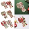 Christmas Ribbon Gift Box Fashionable Holiday Decorative Satin Band for Bouquets Wedding Festivals Sewing Craft Party Favor