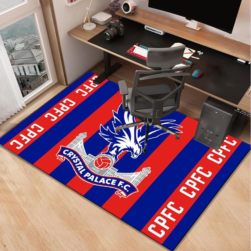 Crystal Palace Football Club Carpet, Chair Rug,Rug for Office Bedroom living rooms, Doormat decor Fan Gift Christmas Gift