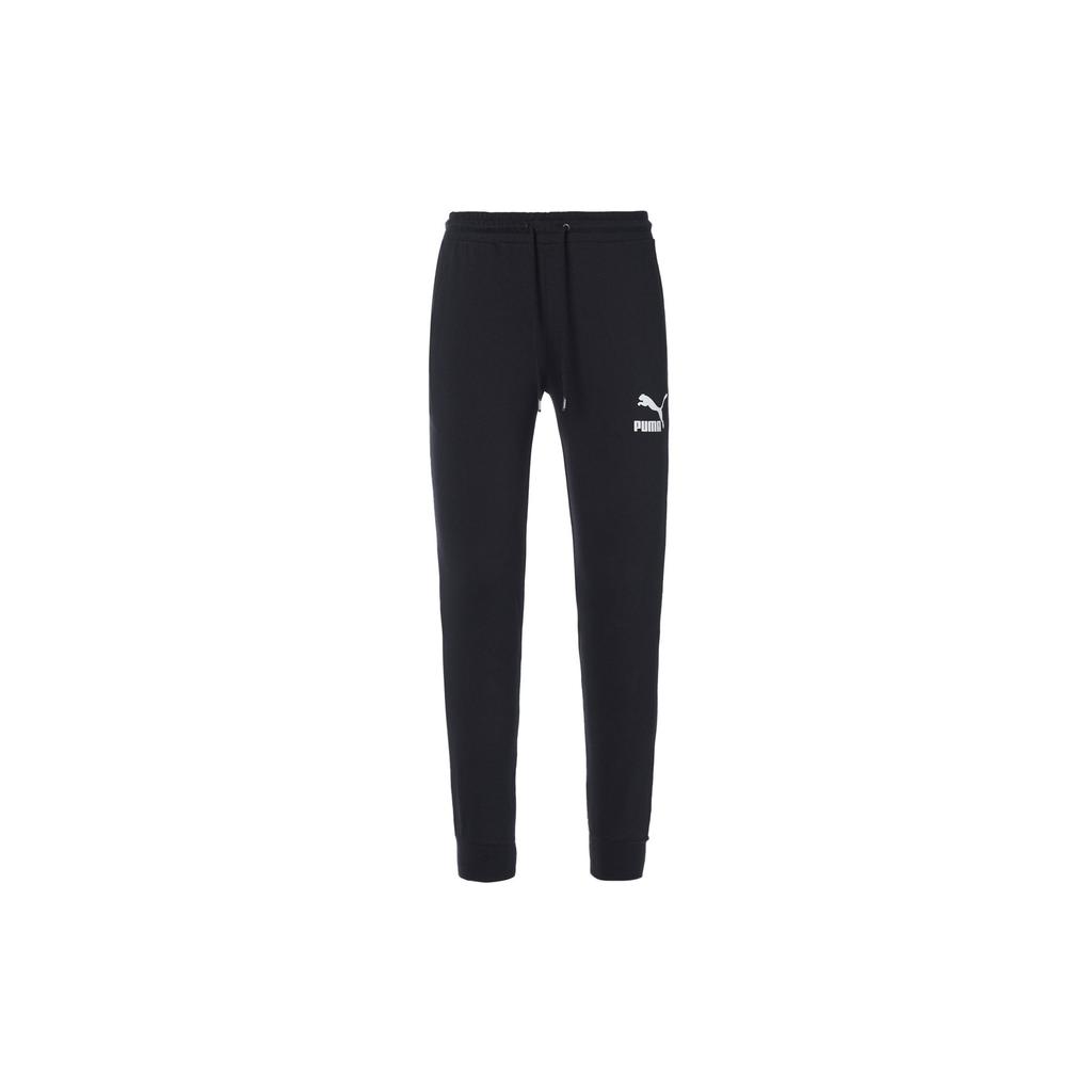 PUMA Knitted Sweatpants Men's Black 597488-01
