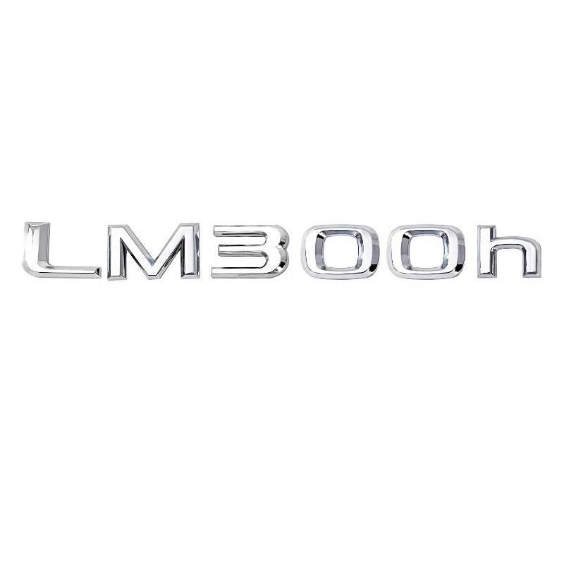 3D ABS Car Trunk Letters Badge Stickers for Lexus LM300 LM350 LC500rLX450 LX470 LM300h Auto Logo Accessories II1