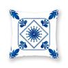 Blue and White Porcelain Print Pattern Luxury Home Decoration Pillowcase Living Room Sofa Car Cushion Cover