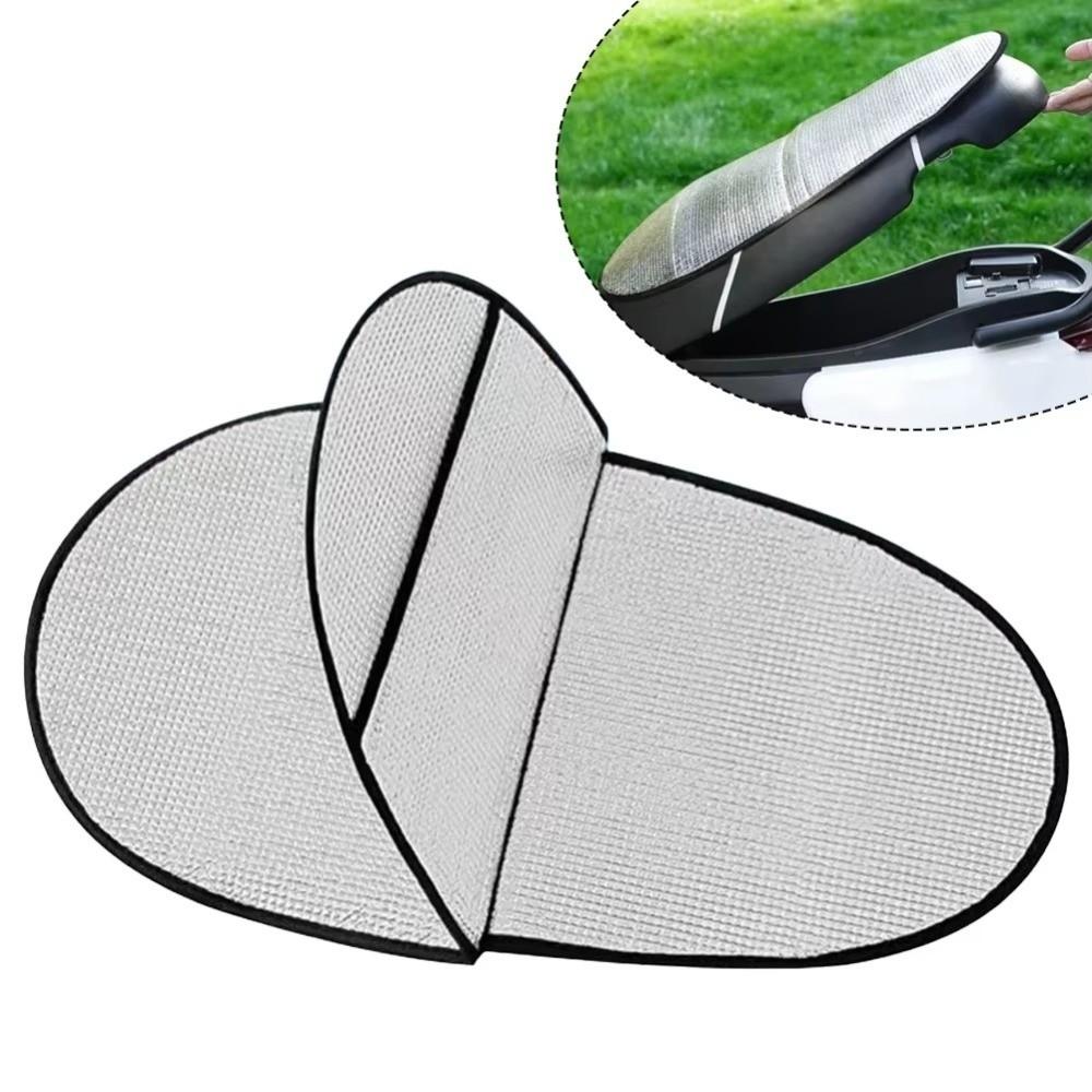 Aluminum Foil Reflective Heat Electric Scooter Heat Insulation Pad Sunproof Seat Cushion Outdoor