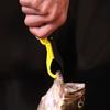 Fish Lip Grabber Fish Body Clamps with Nonslip Handle and Lanyard, Fishing Pliers Lip Grip, Fishing Hook Removal Tool