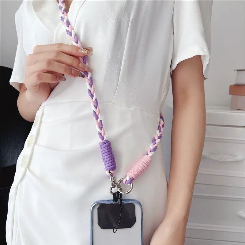 Geflochtenes Crossbody-Handy-Lanyard: Stabile, Langlebige, Sturzsichere Universalhülle & Kette