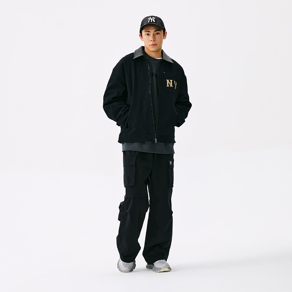 New MLB New York Yankees Basic Collection 25FW Baseball Jacket Unisex 3AJPB0154-50BKS