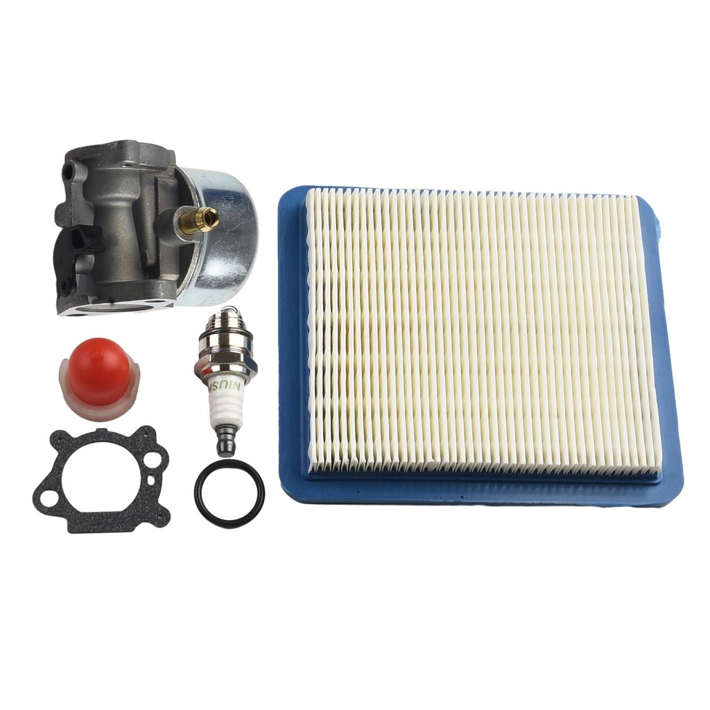 For carburetor with Air Filter for Mower Models For 799868 498170 Compatible with 12D802 12F702 12F802 and More