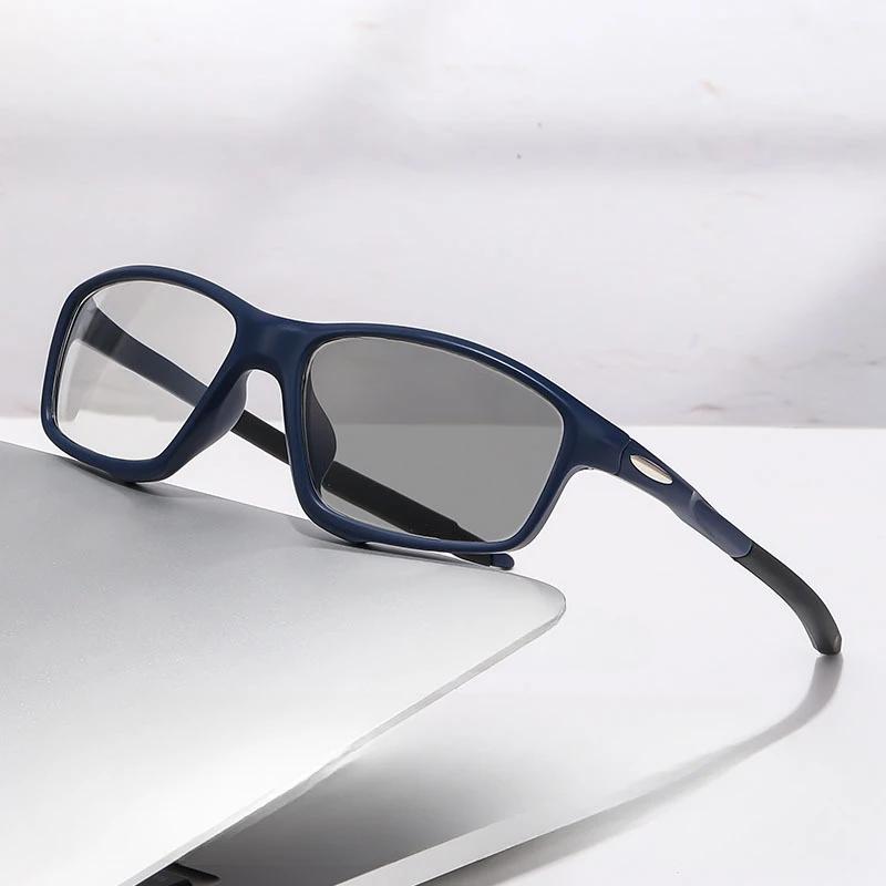 0-50~ -75 Fotochromatické brýle na krátkozrakost Ultralehká verze s dioptriemi Brýle s plochými skly proti modrému světlu Sluneční brýle Sportovní