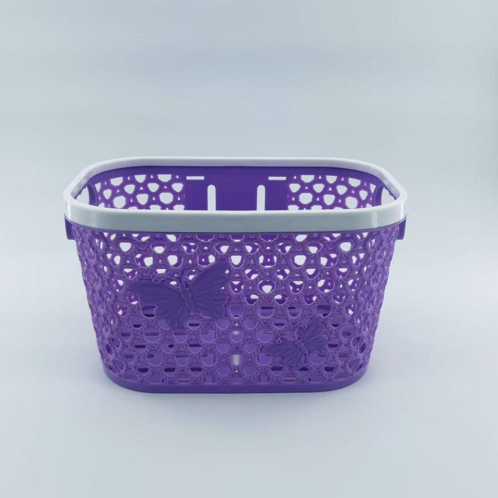 Thickened Plastic Children Kids Bicycle Basket Walking Tool Storage Basket