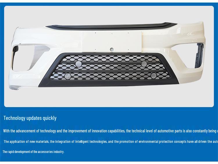 Front Middle Grille, Mask, Bumper Upper Style Grille for Dongfeng Xiaobawang W15Q