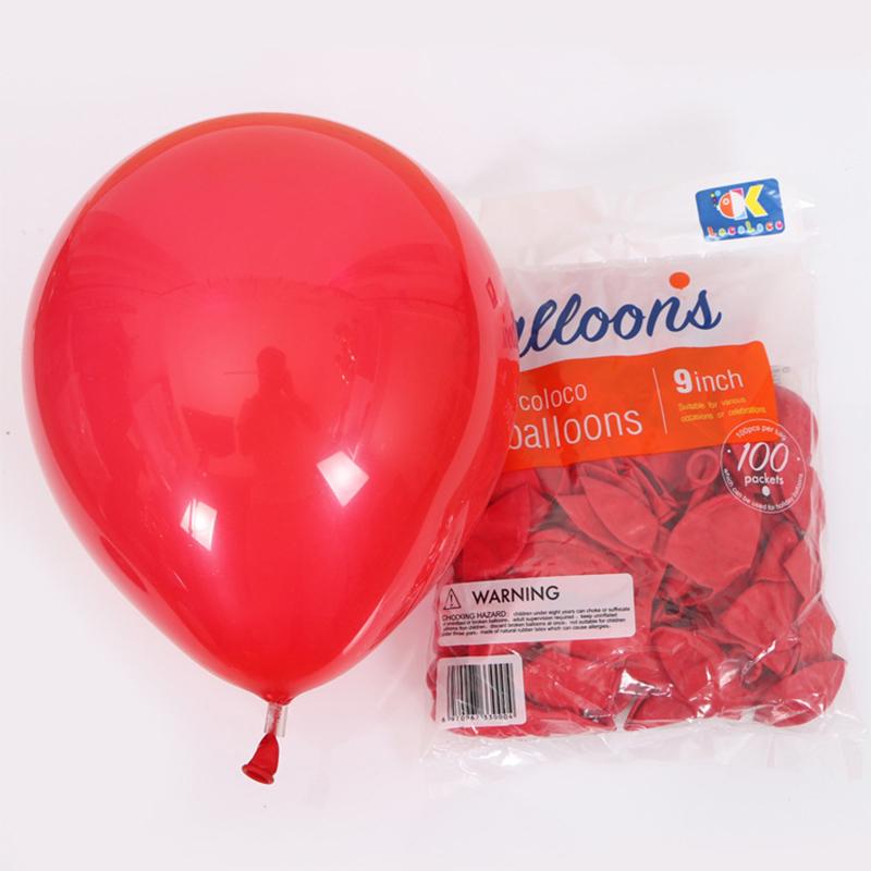 100PCS Wedding Decoration Balloon Anniversary Valentine's Day Proposal Wedding DIY Ornament Balloons Birthday Party Supplies