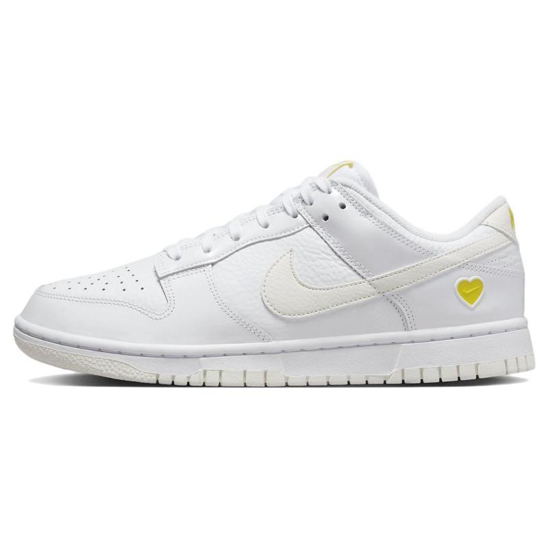 Nike Dunk Low 'Valentine's Day Yellow Heart' Women's Skate Shoes Sneakers FD0803-100