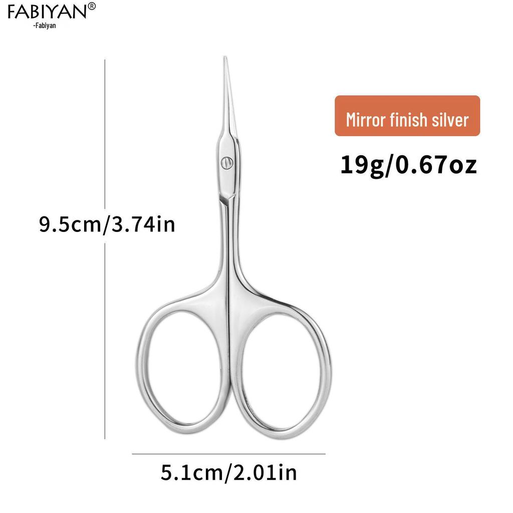 Stainless Steel Precision Cuticle and Eyebrow Trimming Scissors