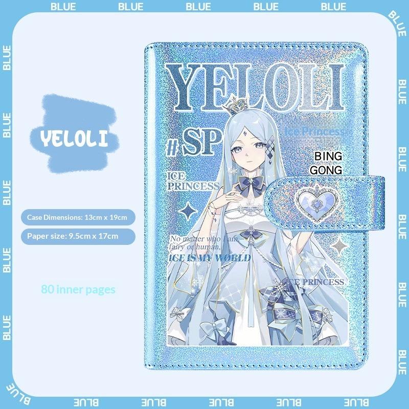 Cartoon Cute Handbook Student Diary Notes Notebook Supplies Stationery Loose-leaf Book