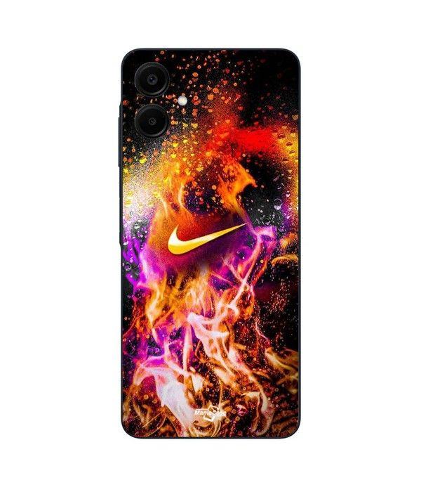 Coque de téléphone - Nike - Samsung Galaxy A06 - Silicone - Souple - Peinture colorée