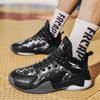 Men's Basketball Shoes Versatile Sneakers Youth Combat Basketball Sneakers Training Shoes Breathable Comfort Elastic Basketball