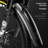 ENLEE For Mountain Downhill Bicycle Extended Wide Fender Lightweight Bike Mudguard with Wide Coverage