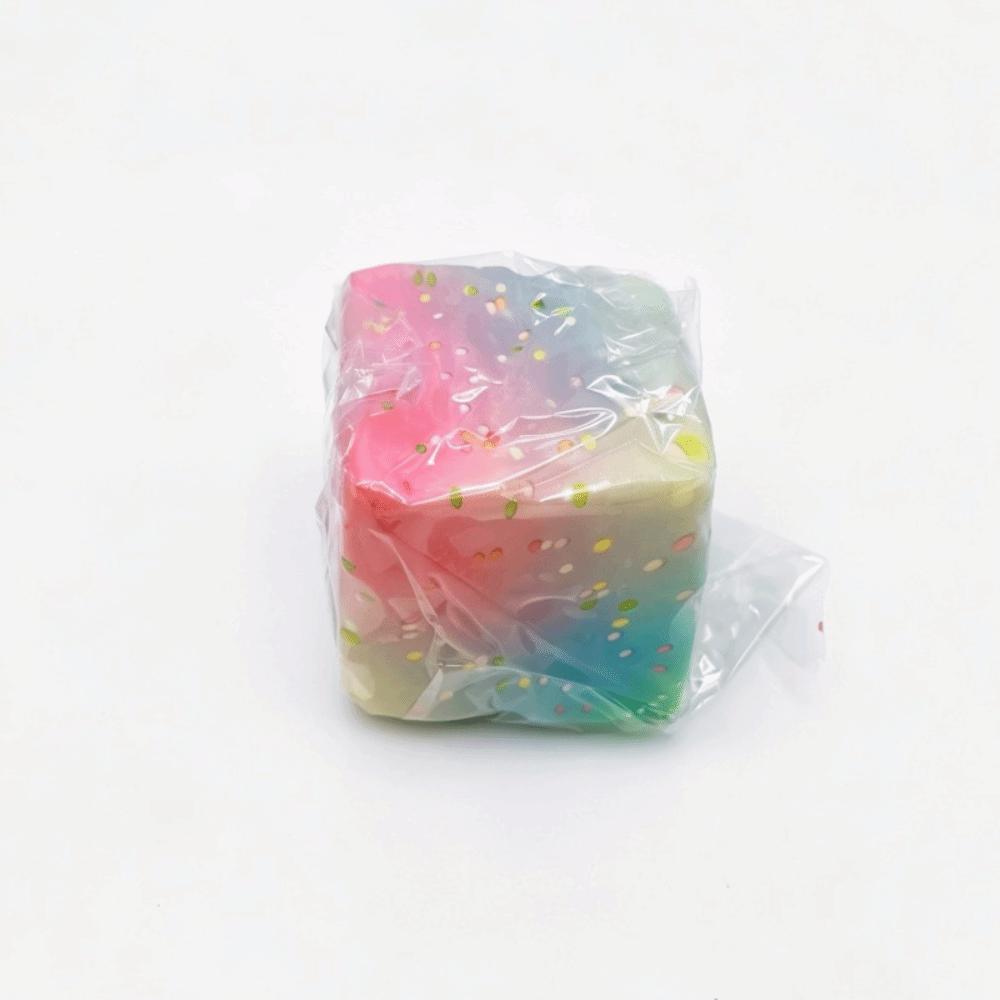 Hand Relax Maltose Cube Stress Toy Slow Rising Slow Rebound Toy Creative TPR Squeeze Toy ASMR Style 3