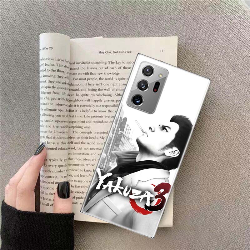 Yakuza 0 Game Phone Case For Samsung Galaxy S25 Edge S24 S23 FE S22 S26 Ultra S21 S20 S10 Plus Capa Soft