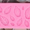 1pc-Leaves, Holly Leaves, Silicone Mold, Forest Style Leaves, Chocolate Flipping Sugar, Silicone Mold, Cake Decoration Mold
