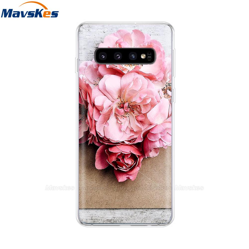 

Новейший чехол из ТПУ с принтом для Samsung Galaxy S10 S10 + чехол для телефона Samsung S10 Plus S10e, задняя крышка, бампер Fundas Coque Samsung S10
