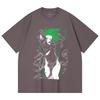 230 Gsm 100% Cotton One Punch Man V5 Tatsumaki Print Unisex Heavy Cotton T Shirt