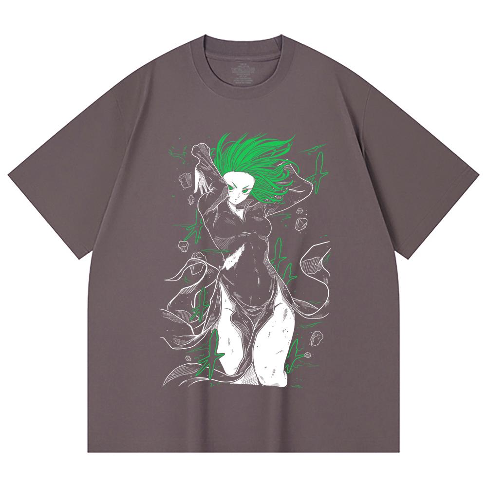 230 Gsm 100% Cotton One Punch Man V5 Tatsumaki Print Unisex Heavy Cotton T Shirt