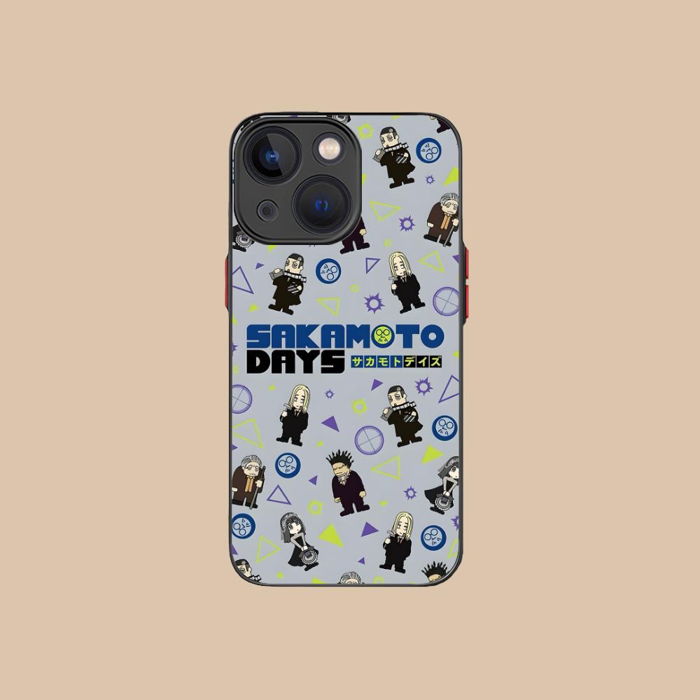 Sakamoto Days Mobile Phone Case for iPhone 17 16 15 14 13 12 11 X XR XS 8 7 Air Pro Max Plus Mini Colorful Silicone Cover Cover