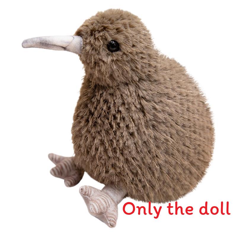 

Kiwi Cute Creative Long Mouth Bird Doll Plush Toy For Kids Room Decoration 20cm коричневый