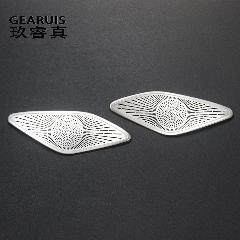 Car Styling Tweeter difuzor fereastra B coloană autocolant ornament pentru Mercedes Benz Clasa B W247 GLB X247 GLA H247 difuzor audio