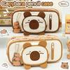 Large Capacity Pen Bags Cartoon Pencil Pouch Kawaii Capibara Pencil Case  School Supplies