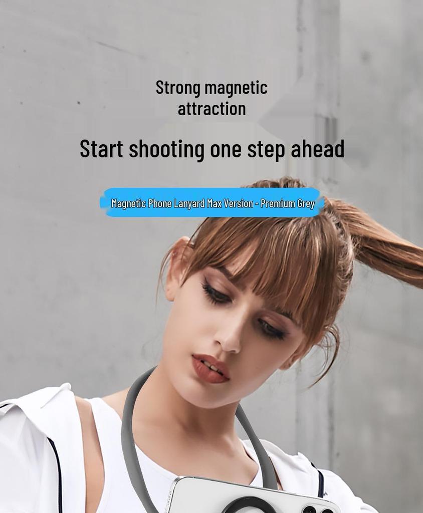 Anti-Shake Wearable Phone Mount for Live Streaming & Vlogging