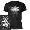 Darkthrone Logo Baphomet Shirt S-XXL T-Shirt Offizielles Black Metal Band T-Shirt