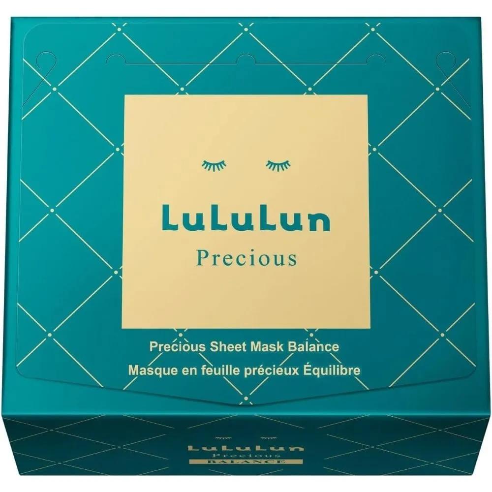 Lulurun Precious Green Balance Mask Pack (32 Sheets) Skin Maintenance Cosmetics