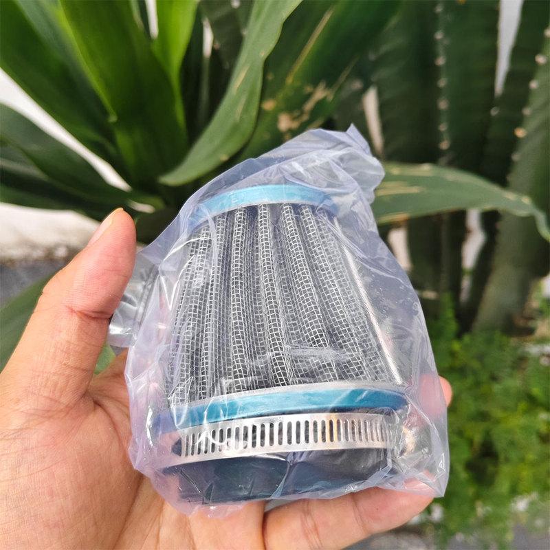 1PC Universal 35-60mm Motorcycle Tapered Air Filter Cleaner Dirt Pit High Air Flow Filter Moto Conical Air Filter Dirt Cleaner