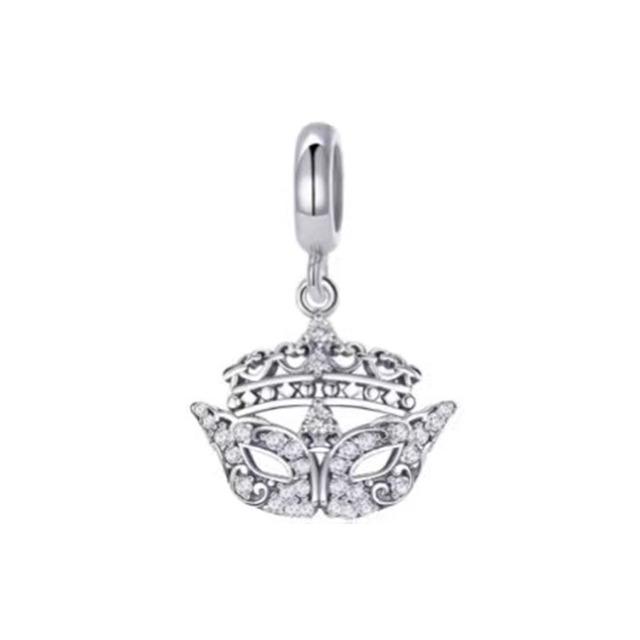 New Bunny Bear Castle Skull Diy Bead for Making Women Berloque Fit Original Charms 925 Sterling Silver Bracelet