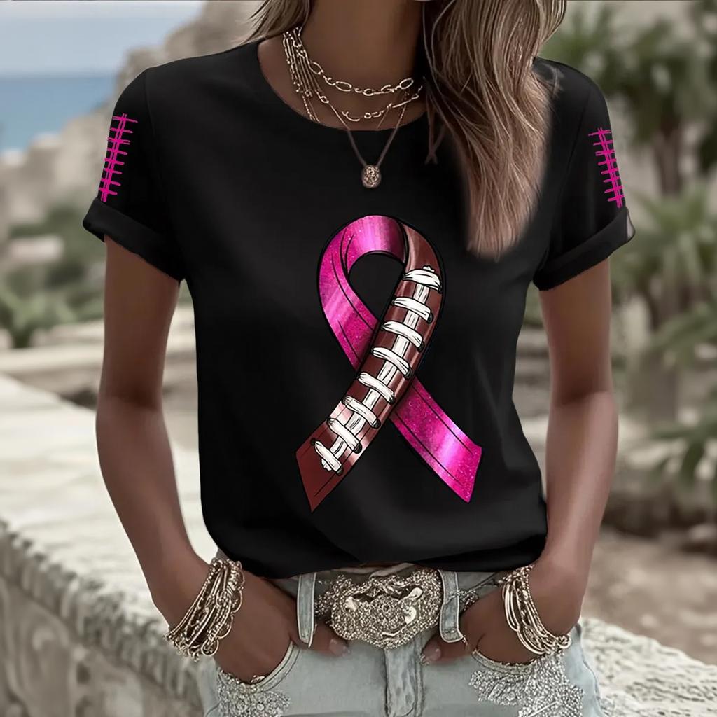 Shirts for Women Awareness Shirt Support Gift Casual Top