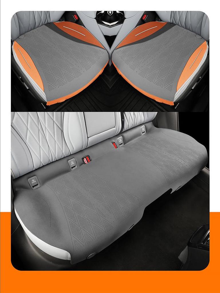 BYD Seal Aviation-Grade Suede Car Seat Cushion Set, 3-Piece Front Seat Cover