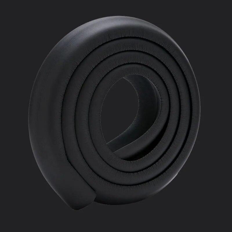 

2 м утолщенная детская бамперная полоса детская защитная бамперная мебель противостолкновительная полоса L-типа с двухсторонней лентой детский сад чёрный