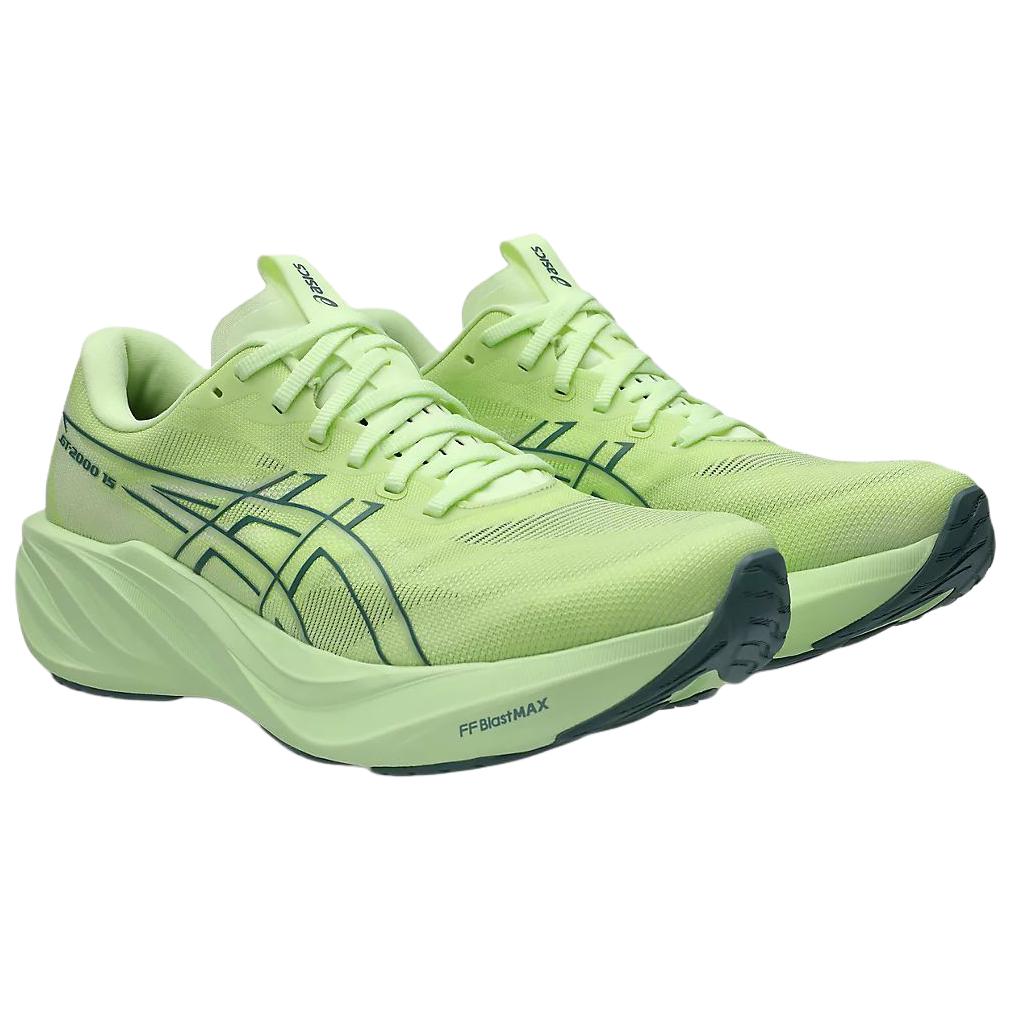 ASICS GT 2000 15 Illuminate Yellow Foggy Teal Men Sneakers Green 1011C235-750