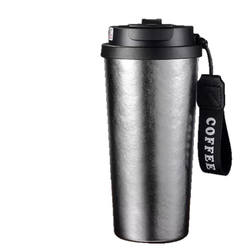 Luxury Lightweight Titanium Insulated Coffee and Tea Cup with Built-in Tea Infuser