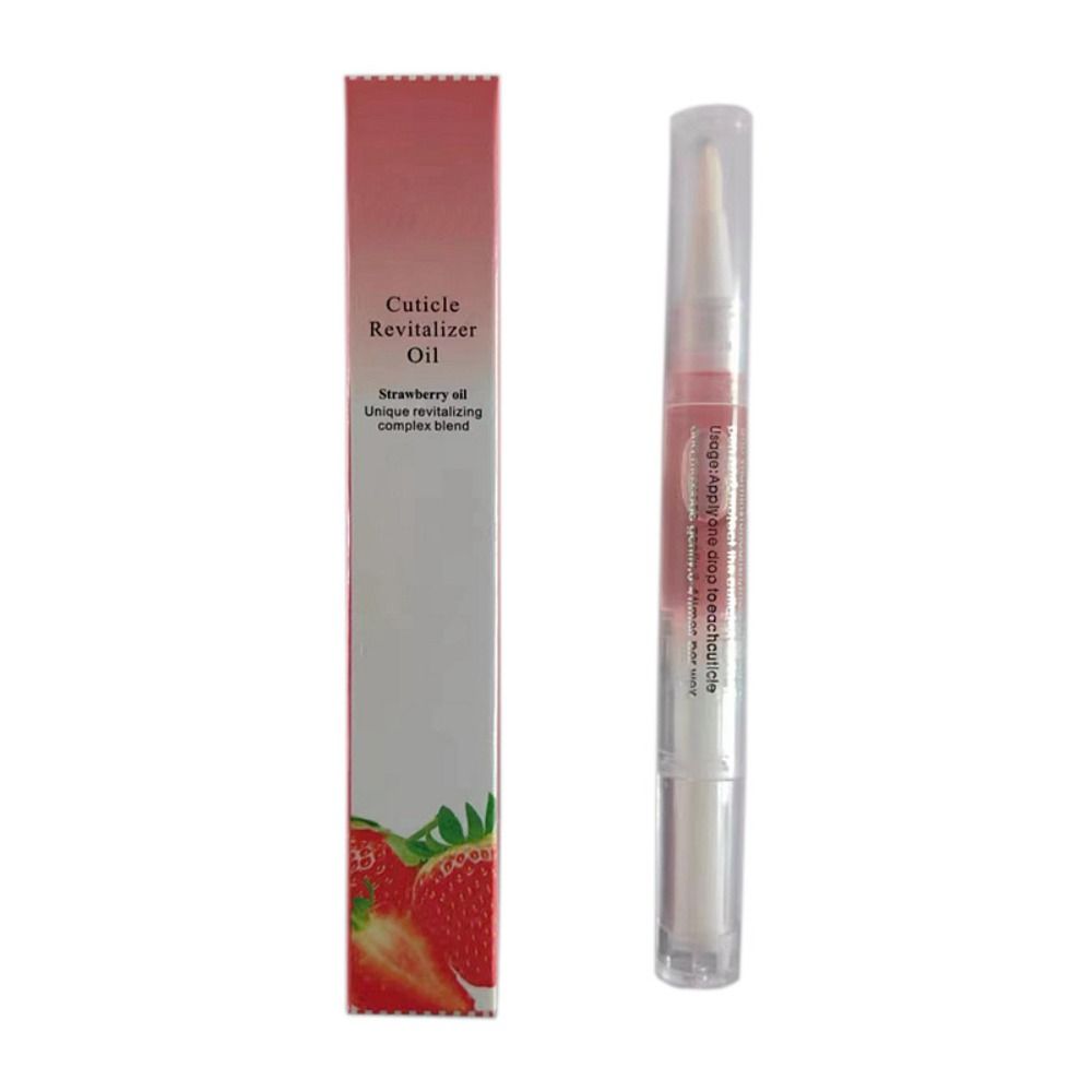 

Средство для кутикулы Увлажняющее масло Карандаш Инструмент для маникюра Вращающийся питательный карандаш Карандаш с маслом для питания ногтей strawberry